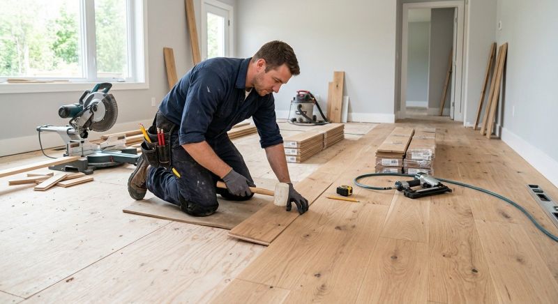 Hardwood Floor Installation in Fort Worth, TX