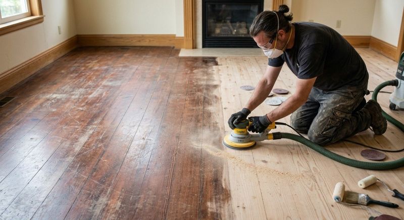 Wood Floor Refinishing in Olathe, KS