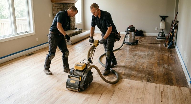 Bamboo Floor Refinishing in Kansas City, KS