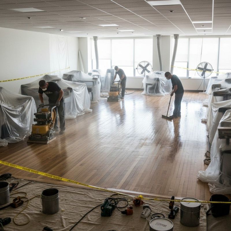 Wooden Floor Recoating