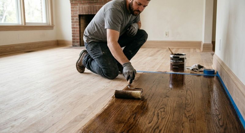 Floor Staining Service in Alpharetta, GA