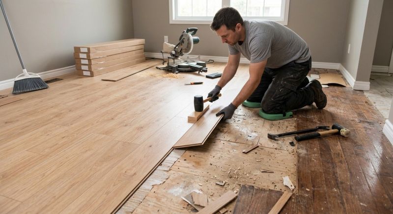 Laminate Floor Installation in Longmont, CO