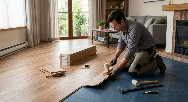 Plank Laminate Installation in Arvada, CO