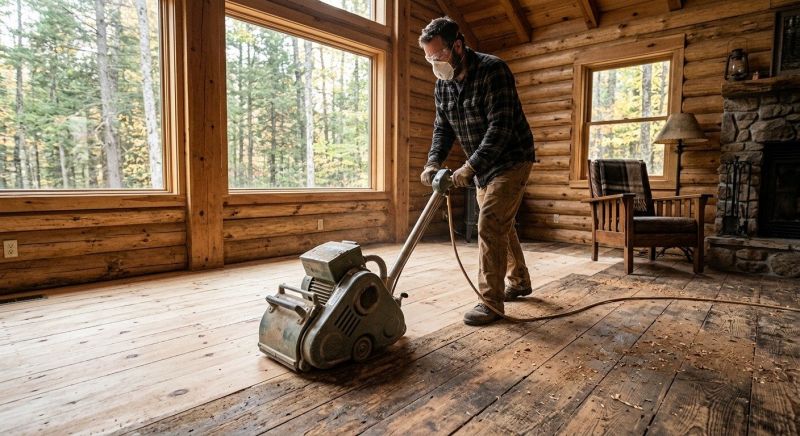 Teak Floor Refinishing in Overland Park, KS