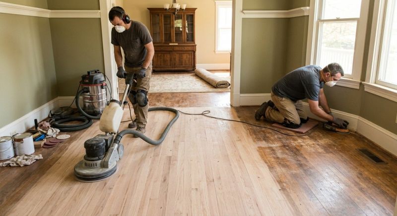 Wood Floor Refinishing in Olathe, KS